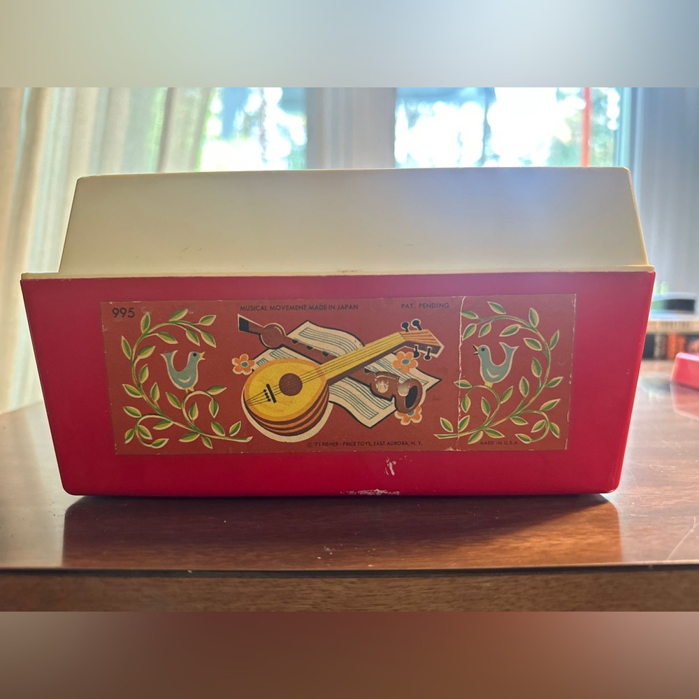 Vintage Musical Toy Box